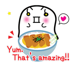 This is a pretty ghost called YOCCHI 10 sticker #7808071