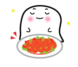 This is a pretty ghost called YOCCHI 10 sticker #7808073