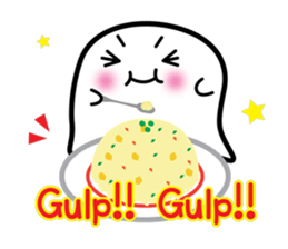 This is a pretty ghost called YOCCHI 10 sticker #7808076