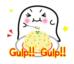 This is a pretty ghost called YOCCHI 10 sticker #7808076