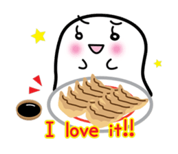 This is a pretty ghost called YOCCHI 10 sticker #7808080
