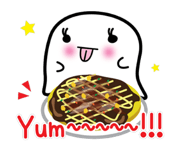This is a pretty ghost called YOCCHI 10 sticker #7808082