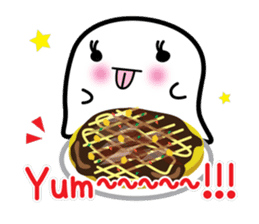 This is a pretty ghost called YOCCHI 10 sticker #7808082
