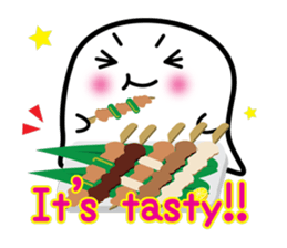 This is a pretty ghost called YOCCHI 10 sticker #7808085