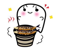 This is a pretty ghost called YOCCHI 10 sticker #7808086