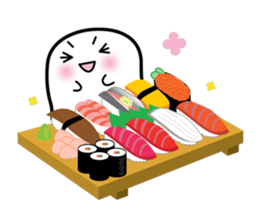 This is a pretty ghost called YOCCHI 10 sticker #7808087