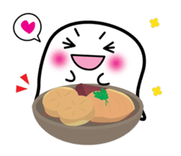 This is a pretty ghost called YOCCHI 10 sticker #7808088