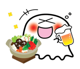 This is a pretty ghost called YOCCHI 10 sticker #7808089