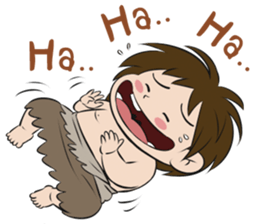 Stone Age Children sticker #7808175