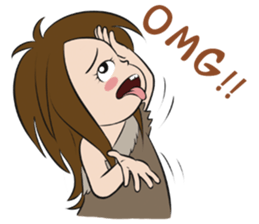 Stone Age Children sticker #7808179