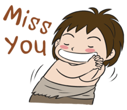 Stone Age Children sticker #7808210