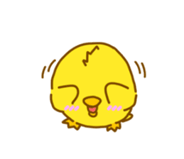 "hiyomaru"~Goofy with Clunker chick~Eng. sticker #7808256