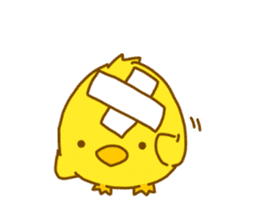 "hiyomaru"~Goofy with Clunker chick~Eng. sticker #7808262