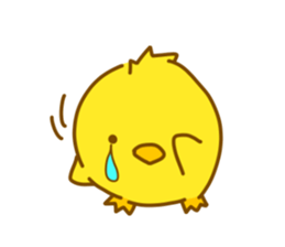 "hiyomaru"~Goofy with Clunker chick~Eng. sticker #7808268