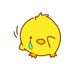 "hiyomaru"~Goofy with Clunker chick~Eng. sticker #7808268