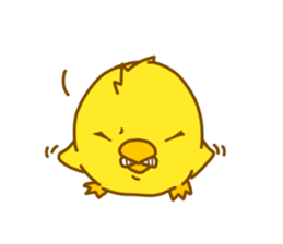 "hiyomaru"~Goofy with Clunker chick~Eng. sticker #7808270