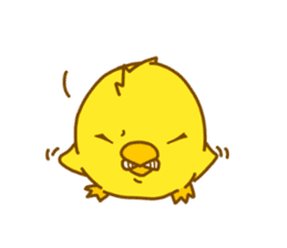 "hiyomaru"~Goofy with Clunker chick~Eng. sticker #7808270