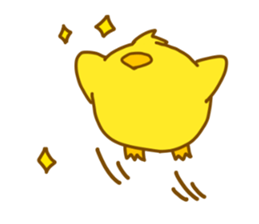 "hiyomaru"~Goofy with Clunker chick~Eng. sticker #7808276