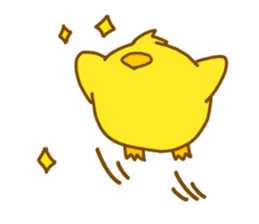 "hiyomaru"~Goofy with Clunker chick~Eng. sticker #7808276