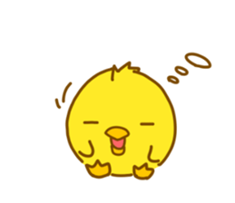 "hiyomaru"~Goofy with Clunker chick~Eng. sticker #7808284