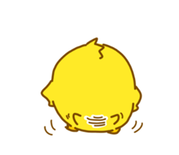 "hiyomaru"~Goofy with Clunker chick~Eng. sticker #7808291