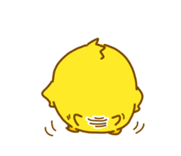 "hiyomaru"~Goofy with Clunker chick~Eng. sticker #7808291