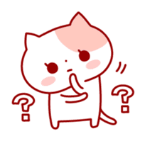 The cat which is good at dependence sticker #7808565