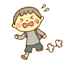 Lovable children sticker #7809315