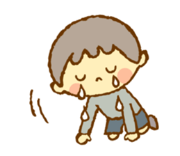 Lovable children sticker #7809316