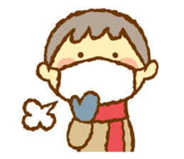 Lovable children sticker #7809319