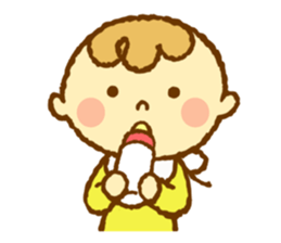 Lovable children sticker #7809325