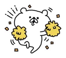 Bear moderate action sticker #7809852