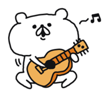 Bear moderate action sticker #7809862