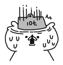 Bear moderate action sticker #7809864