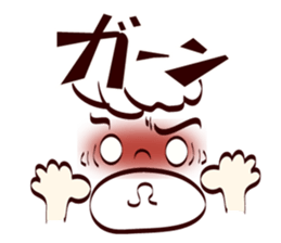 Pretty smile face sticker #7809920