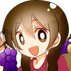 秋に使えるスタンプ 女の子version Lineクリエイターズスタンプ Stamplist