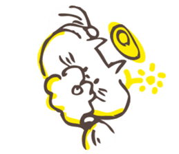 Hermit of the cat !!! sticker #7810377