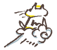 Hermit of the cat !!! sticker #7810394