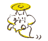 Hermit of the cat !!! sticker #7810401