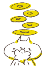 Hermit of the cat !!! sticker #7810407