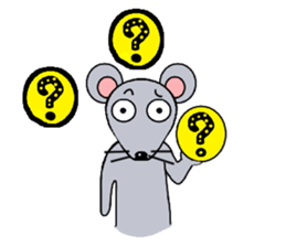 Little Mouse Nuna sticker #7810424