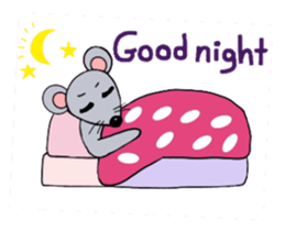 Little Mouse Nuna sticker #7810429