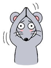 Little Mouse Nuna sticker #7810431