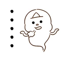 Halloween OBAKE sticker #7810478