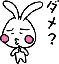 rabbits fawn sticker #7810533