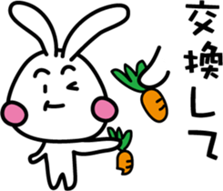 rabbits fawn sticker #7810541