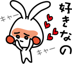 rabbits fawn sticker #7810554