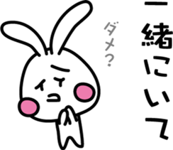 rabbits fawn sticker #7810557