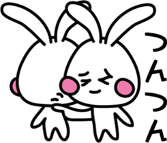 rabbits fawn sticker #7810559