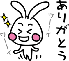 rabbits fawn sticker #7810560